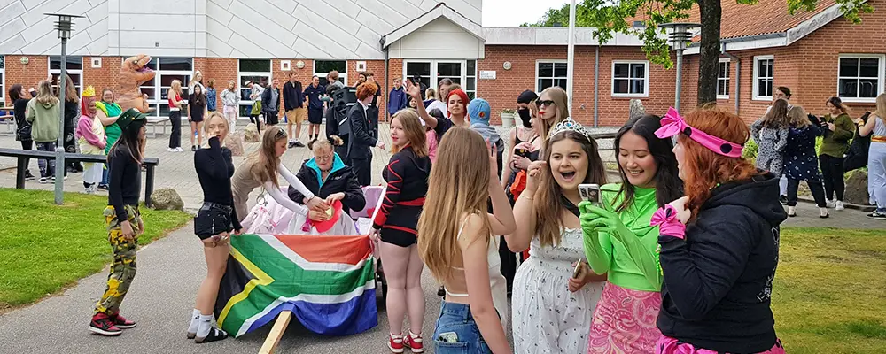 Sidste skoledag Skovlund efterskole